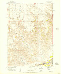 Howes 1955 topographic map thumbnail