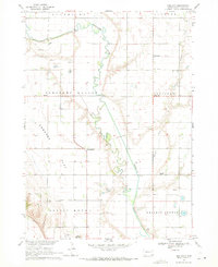 Hub City 1969 topographic map thumbnail