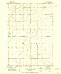 Huffton 1952 topographic map thumbnail