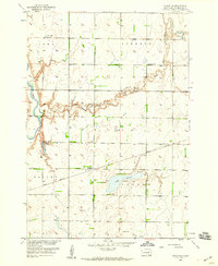 Huron NE 1958 topographic map thumbnail