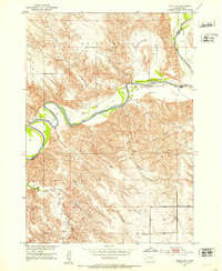 Ideal NE 1951 topographic map thumbnail