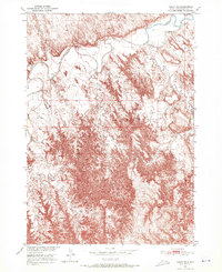 Imlay SE 1950 topographic map thumbnail