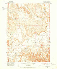 Imlay SW 1950 topographic map thumbnail