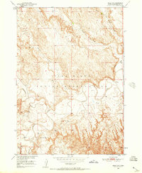 Imlay SW 1950 topographic map thumbnail