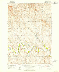 Imogene 1951 topographic map thumbnail