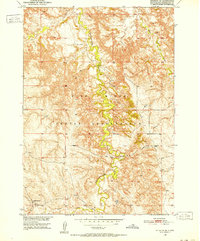 Interior SE 1950 topographic map thumbnail