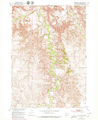 Interior SE 1950 topographic map thumbnail
