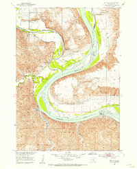 Iona NW 1952 topographic map thumbnail