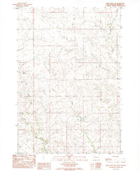 Irish Creek SW 1982 topographic map thumbnail