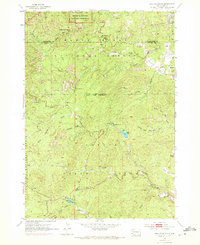 Iron Mountain 1954 topographic map thumbnail