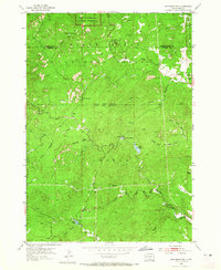 Iron Mountain 1954 topographic map thumbnail