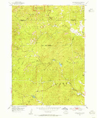 Iron Mountain 1954 topographic map thumbnail