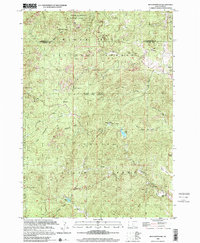 Iron Mountain 1998 topographic map thumbnail