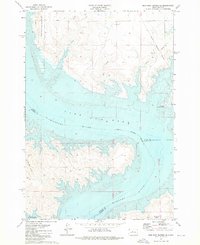 Iron Post Buttes SE 1973 topographic map thumbnail