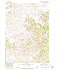 Iron Shell Flat East 1969 topographic map thumbnail