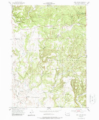 Jewel Cave NW 1955 topographic map thumbnail