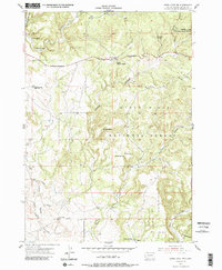 Jewel Cave NW 1955 topographic map thumbnail