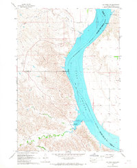 Joe Creek NW 1966 topographic map thumbnail