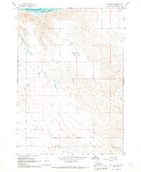 Joe Creek SE 1966 topographic map thumbnail