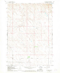 Joe Creek SW 1966 topographic map thumbnail