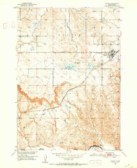 Kadoka 1951 topographic map thumbnail