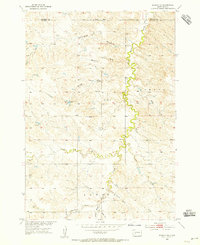 Kadoka NE 1954 topographic map thumbnail