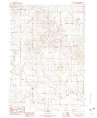 Keyapaha NW 1982 topographic map thumbnail
