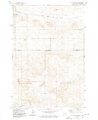 Kid Rich Butte 1974 topographic map thumbnail