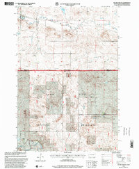Kid Rich Butte 1998 topographic map thumbnail