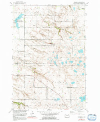 Kidder SE 1954 topographic map thumbnail