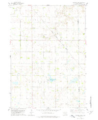 Kloucek Lake 1978 topographic map thumbnail