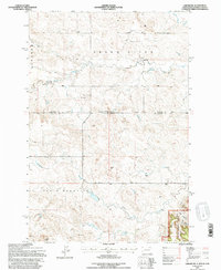 Ladner NE 1993 topographic map thumbnail