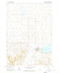 Lake Andes 1964 topographic map thumbnail