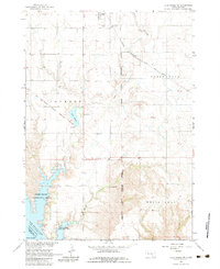 Lake Andes NW 1964 topographic map thumbnail