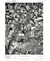 Lake Andes NW 1977 topographic map thumbnail