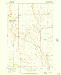 Lake Byron 1956 topographic map thumbnail