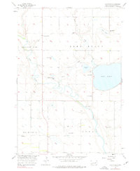Lake Byron 1956 topographic map thumbnail