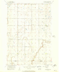 Lake Byron NW 1956 topographic map thumbnail