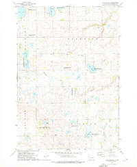 Lake Francis 1973 topographic map thumbnail