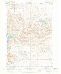 Lake Hurley 1970 topographic map thumbnail