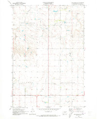 Lake Hurley SE 1970 topographic map thumbnail