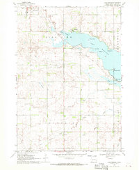 Lake Madison 1968 topographic map thumbnail