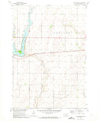 Lake Parmley 1970 topographic map thumbnail