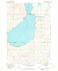 Lake Poinsett 1969 topographic map thumbnail