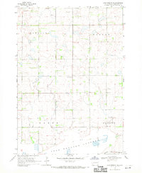 Lake Preston NE 1968 topographic map thumbnail