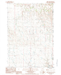 Lemmon Creek 1983 topographic map thumbnail