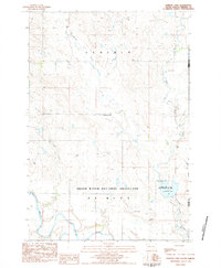 Lemmon Lake 1983 topographic map thumbnail