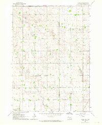 Lennox NW 1962 topographic map thumbnail