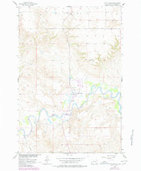 Little Eagle 1956 topographic map thumbnail