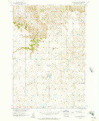 Little Eagle SE 1956 topographic map thumbnail